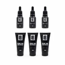 3 OLEO PARA BARBA 3 BALM PARA BARBA EVOLUTION BARBER