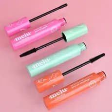 Kit 3 Mascaras Cilios Peel Off Melu Ruby Rose Rimel Preto