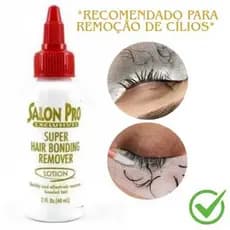 Salon Pro Removedor De Cola Cilios E Mega Hair 60ml