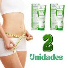 Kit Com 2 Redutor De Medidas Fisiofort Slim Reduz Gordura Localizada