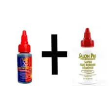 Kit Cola 30 Sec. Para Extensão de Cílios 30ml + Loção Removedor de Cola 30ml Salon Pro