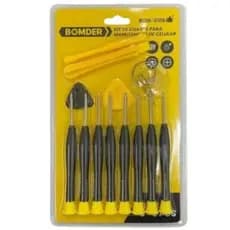 Kit de chaves para Manutenção de Celular iPhone Android Chave De Precisão 14pçs BOM-3108