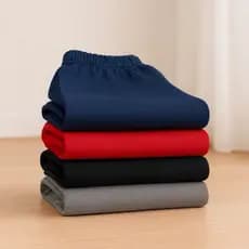 Kit 2 Calça Moletom Infantil Premium Algodão Mácio Várias Cores Promoção