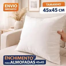 ENVIO FULL Enchimento Refil Almofadas Decorativas 45x45 Espuma D22