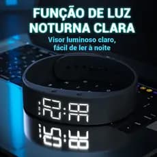 ⭐ TOP VENDIDO: Smartwatch Estudante à Prova D'água - Contador de Passos, Cronômetro, Calorias e Monitor de Sono