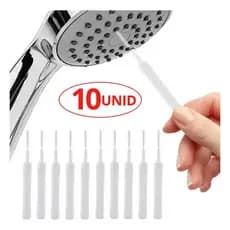 Kit Mini Escova Limpeza Furo Chuveiro Desentupir