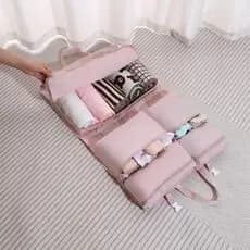 Bolsa de armazenamento de viagem sete em um, mala de organização, roupas, roupas íntimas, bolsa de armazenamento luna