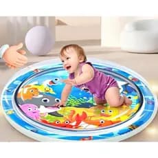 Tapete Infantil Bebê Inflável Água Atividades Sensorial Almofada Menino e Menina Yan Shop Brasil