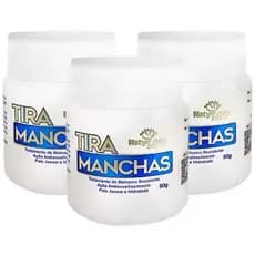Kit 3 Clareador Tira Manchas Natyflora Combate Melasma, Ação Hidratante, Anti Envelhecimento - 50g cada