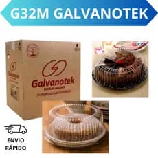 Embalagem para Bolo G32M Galvanotek - kit com 25 - 50 - 100 unidades