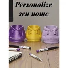 Porta Lápis Personalizado Moletom – Organizador Criativo