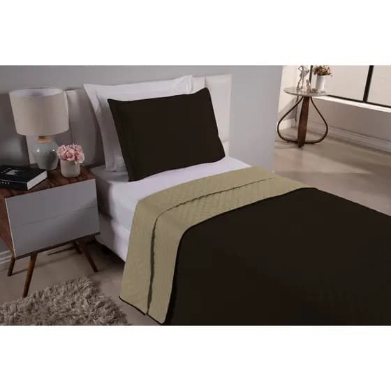 Kit Cobre Leito Solteiro Dupla Face Reversível Ultrassônico Colcha de Cama Infantil Arthur