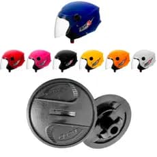 Kit Botão Reparo Fixador Capacete Pro Tork New Liberty 3