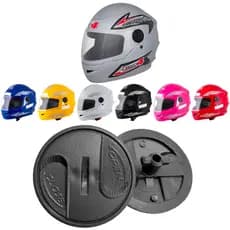 Kit Botão Reparo Fixador Capacete Pro Tork New Liberty 4