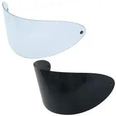 Kit Viseira Capacete Taurus San Marino Automático 62 Transparente e Fumê