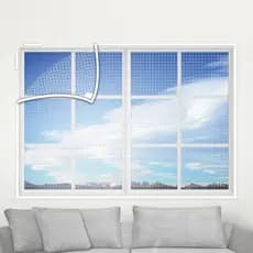Tela Mosquiteira Com Velcro - 0,86x105cm
