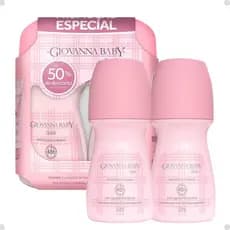 Kit Desodorante Roll-on Giovanna Baby Classic Com 2