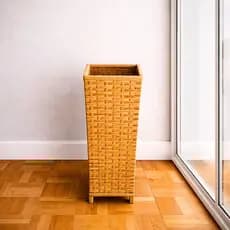 Vaso para Plantas e Flores Coluna Fibra sintética