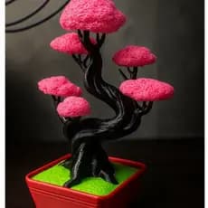 Bonsai Cerejeira Sakura Japonês Impressão 3D