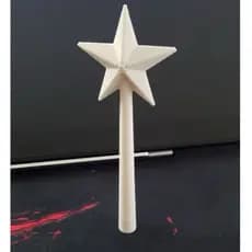 Saleiro Varinha Mágica Estrela Impressão 3D