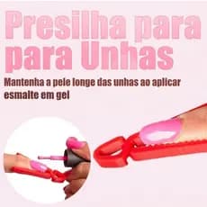 Presilha para Unhas - Kit com 10 Unidades - Ideal para Esmalte em Gel
