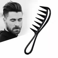 Pente Blindado de Plástico Reforçado Para Penteado Quiff Dimil