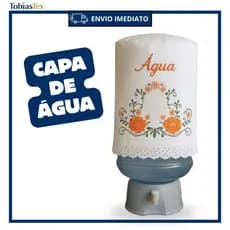 Capa Para Galão 20 Litros de Água Capa Protetora Bordada Floral Oferta