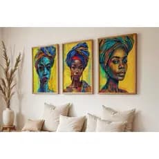 Quadro Beleza Africana