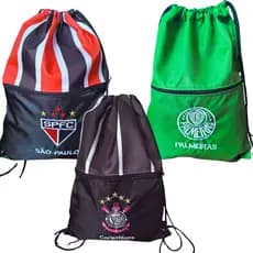 Mochila Sacola Times para Academia Bolsa Esportiva Fit Impermeável Lançamento