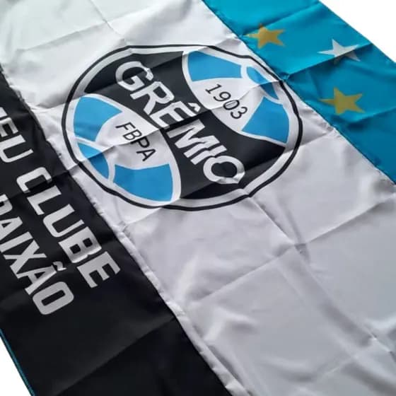Bandeira Do GREMIO- Grande 1,00x1,50 cm Pronta Entrega Torcida imortal tricolor