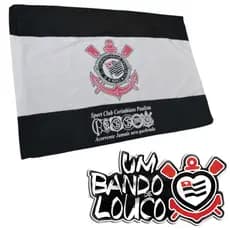 Bandeira Do Corinthians Grande Timão Futebol