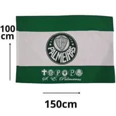 Bandeira Palmeiras Alviverde Verdão Futebol - Envio Rápido
