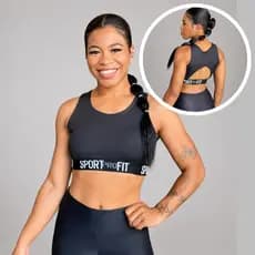 Top Nadador Fitness Academia Duplo Bojo Removível Sport ProFit Premium Poliamida Proteção UV50+ Promoção