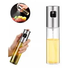 Kit 2 Spray Borrifador Azeite Vinagre 100ml Vidro Pulverizador Cozinha
