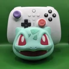 Suporte de Controle Bulbasaur Pokémon - Compatível com PS5, Xbox e Switch