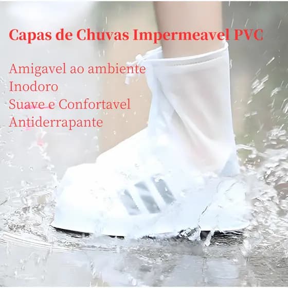 Protetor De Sapato Impermeável De Silicone Capa de Chuva Para Tênis Colorido e Unisex Joven e Adulto