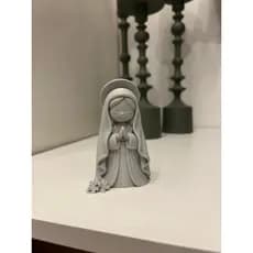 Decoração Nossa Senhora Personalizada em Impressão 3D | Nome Personalizado Maria | Decoração Religiosa