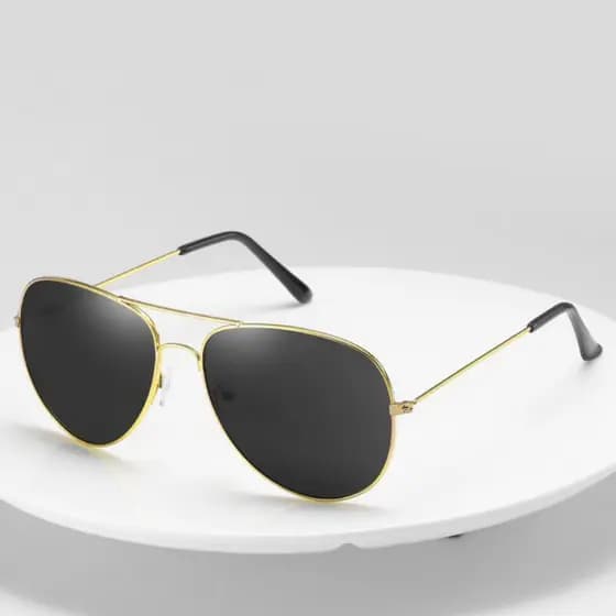 Óculos Aviador Unissex Proteção UV400 – Moda Clássica Masculino e Feminino
