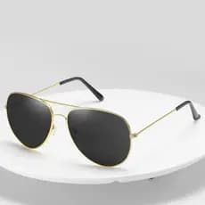 Óculos Aviador Unissex Proteção UV400 – Moda Clássica Masculino e Feminino