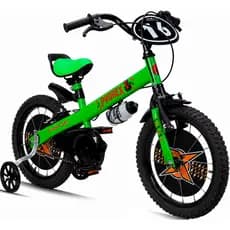 Bicicleta Infantil Aro 16 Menino 4, 5 Anos Prorex com Rodinha Garrafinha Paralamas Criança