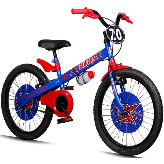 Bicicleta Infantil Aro 20 Pro-x Superx Menino 6, 7, 8 anos Criança MTB Bike Cross