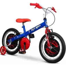 Bicicleta Aro 16 Menino 4, 5 Anos Infantil Criança Flyboy com Rodinha