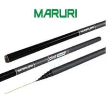 Vara de Pesca Lisa Joker Black Telescópica Maruri Com Argola Salva Varas e Capa - Pesqueiro