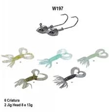 ISCA ARTIFICIAL MARURI SOFT BAIT W197 7CM - C/ 06