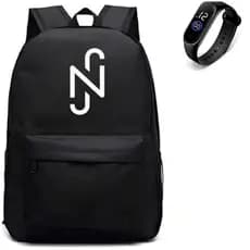 Bolsa mochila de Costa Unissex Escolar Passeio Trabalho + Relógio Oferta Sk