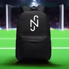 Mochila Grande Escolar Neymar Resistente Bolso Lateral Promoção Sk