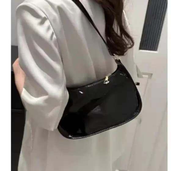 Bolsa de Ombro Tote Elegancy em Verniz Estilosa SK 04
