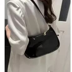 Bolsa de Ombro Tote Elegancy em Verniz Estilosa SK 04