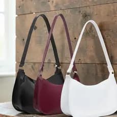 Kit 3 Lindas Bolsas Elegancy de Ombro Fechamento em Zíper SK 04
