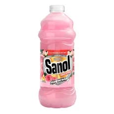 Desinfetante Bactericida com Perfume Infusão de Rosas Leitoso 2L Sanol